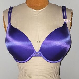 Victoria's Secret Very Sexy style Purple Underwire Bra Sz 36G